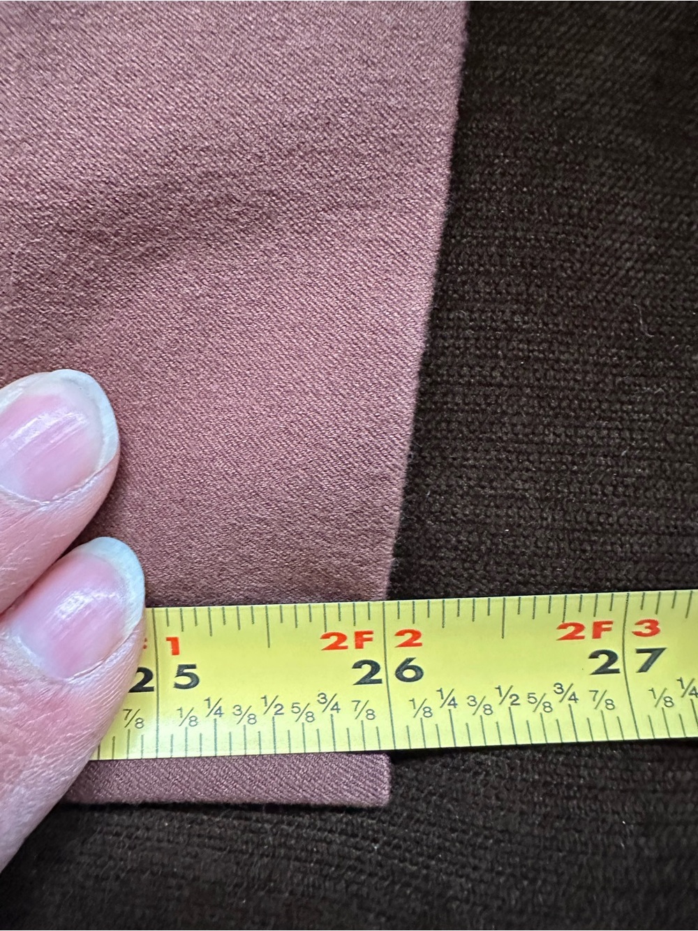 Spartina 449 Brown MNG Bootcut Ponte Pants Mid Rise Back & Front Pockets Sz 2 - Picture 12 of 13